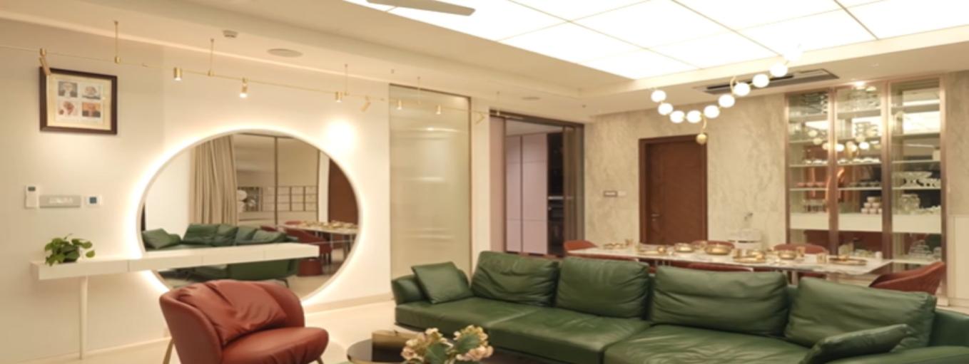 Innovative Glass Design in Hyderabad city home