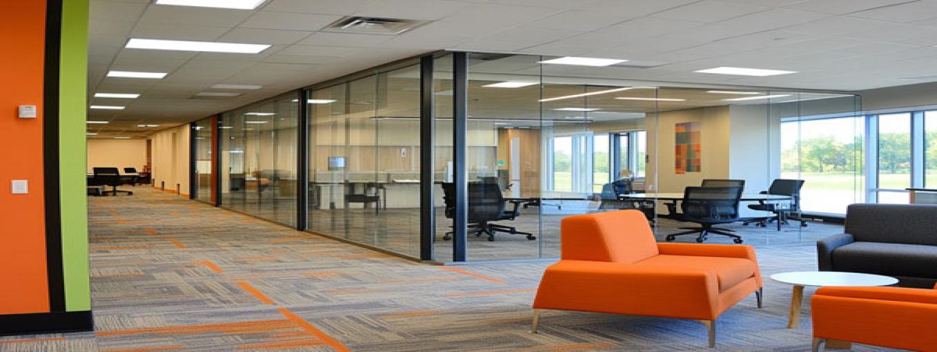 Toughened Glass for Office Partitions
