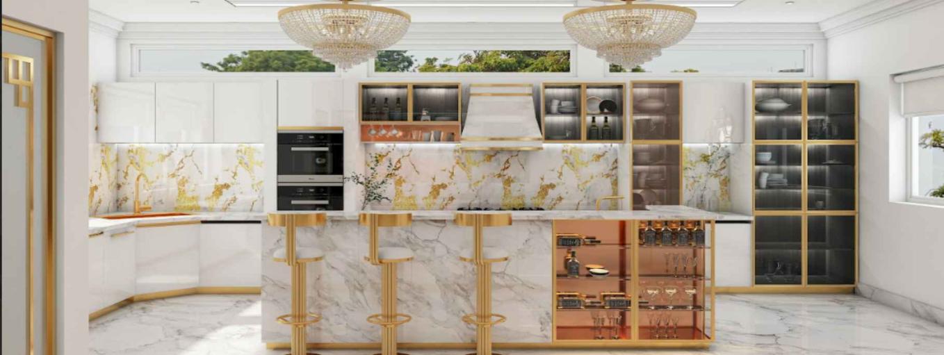 Modern kitchen island designs