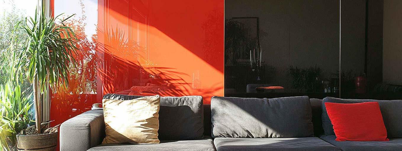 SGG Colormaxx- Lacquered Glass for Interiors