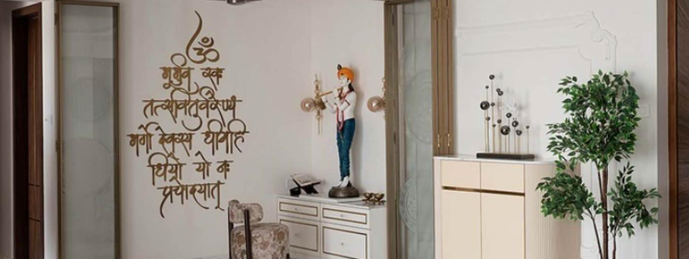 Brass-Lined Foldable Glass Partitions