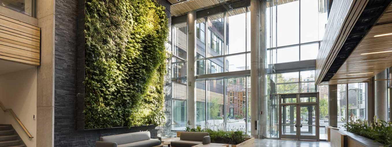 Non-Porous and Sustainable Building Materials for Better Indoor Air Quality