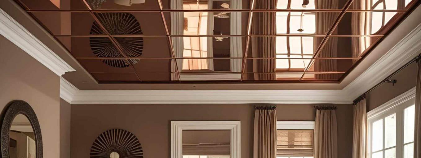 Tinted-Mirror Ceilings