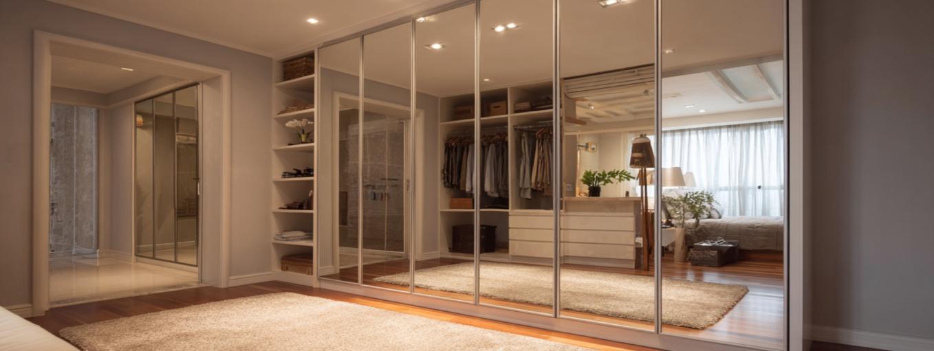 Lacquered Glass Shutters to Elevate Bedroom Decor