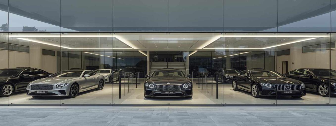 Display-of-car-showroom