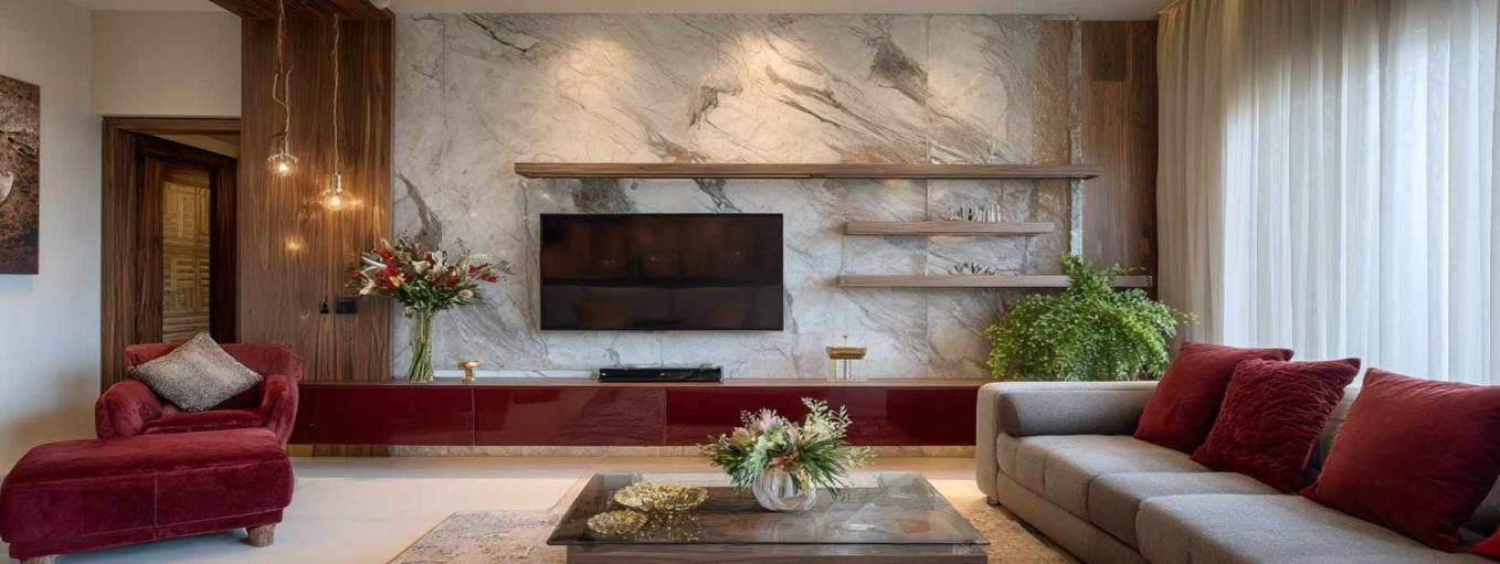 Lacquered glass media console